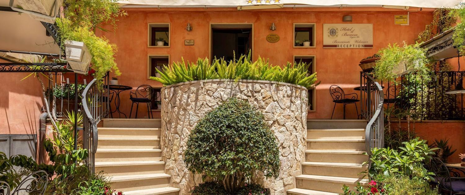 Hotel Il Barocco Рагуза Екстер'єр фото